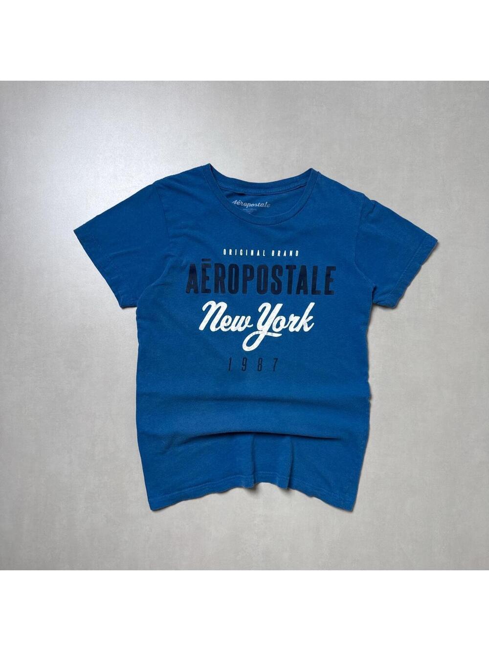 Y2K Aeropostale Blue 00s Vintage t shirt